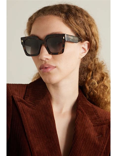 FENDI EYEWEAR Oversized square